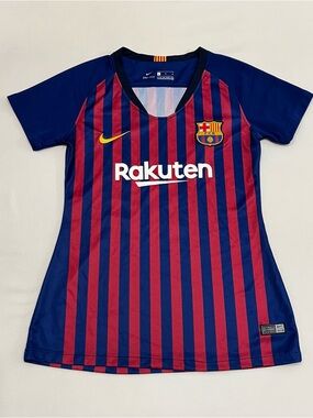 Nike FC Barcelona #11 O Dembele Jersey Sz Small 2018 19 Home Soccer Futbol